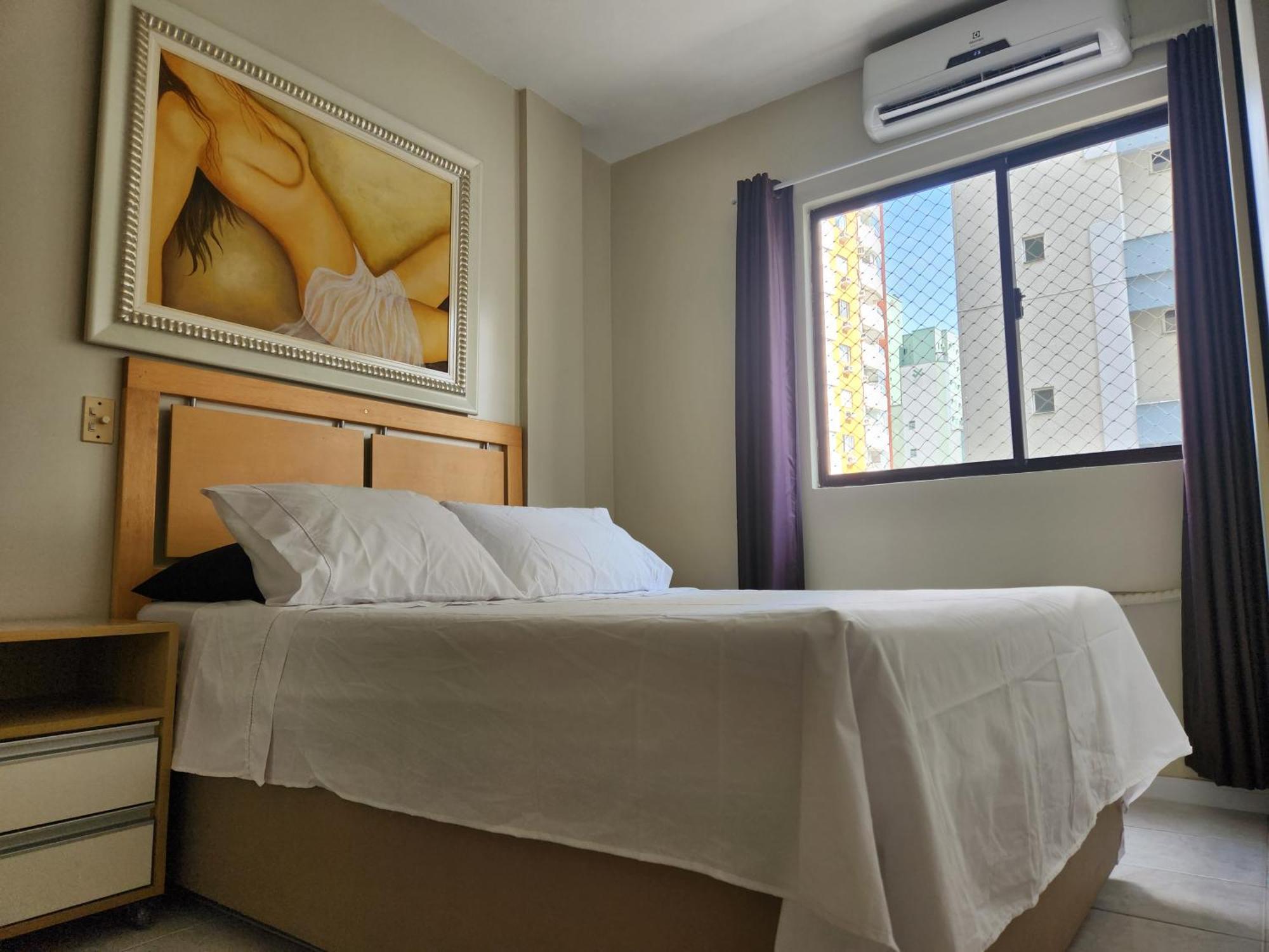 2 Quartos A 200Mts Praia Central, Garagem, Churrasqueira, Wi-Fi 90 Mbps, Pet Friendly Balneário Camboriú Δωμάτιο φωτογραφία